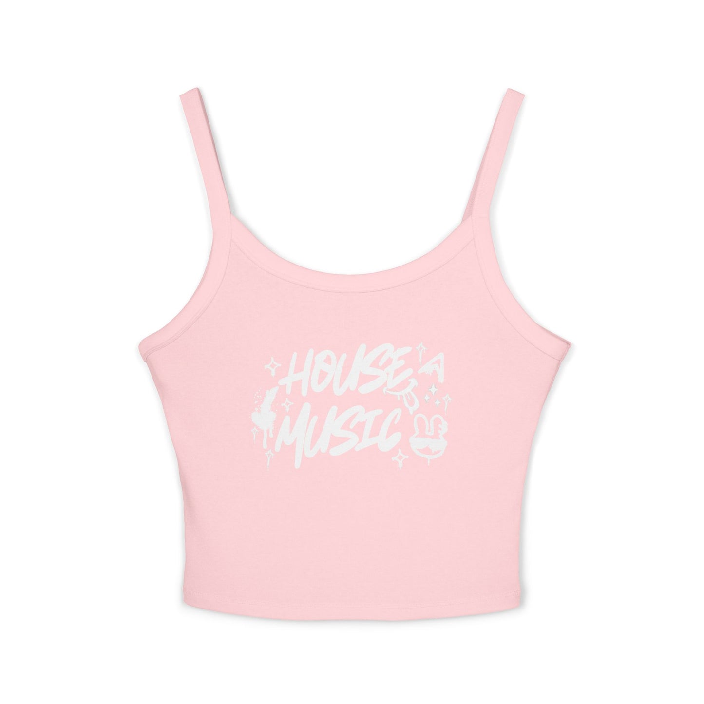 House Music Spaghetti Strap Tank Top