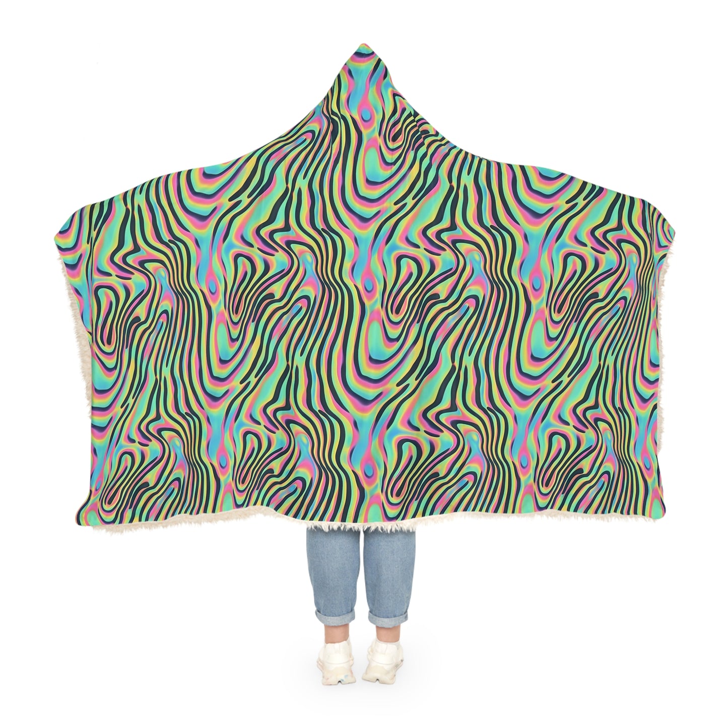 Take A Trip Hooded Festival Blanket