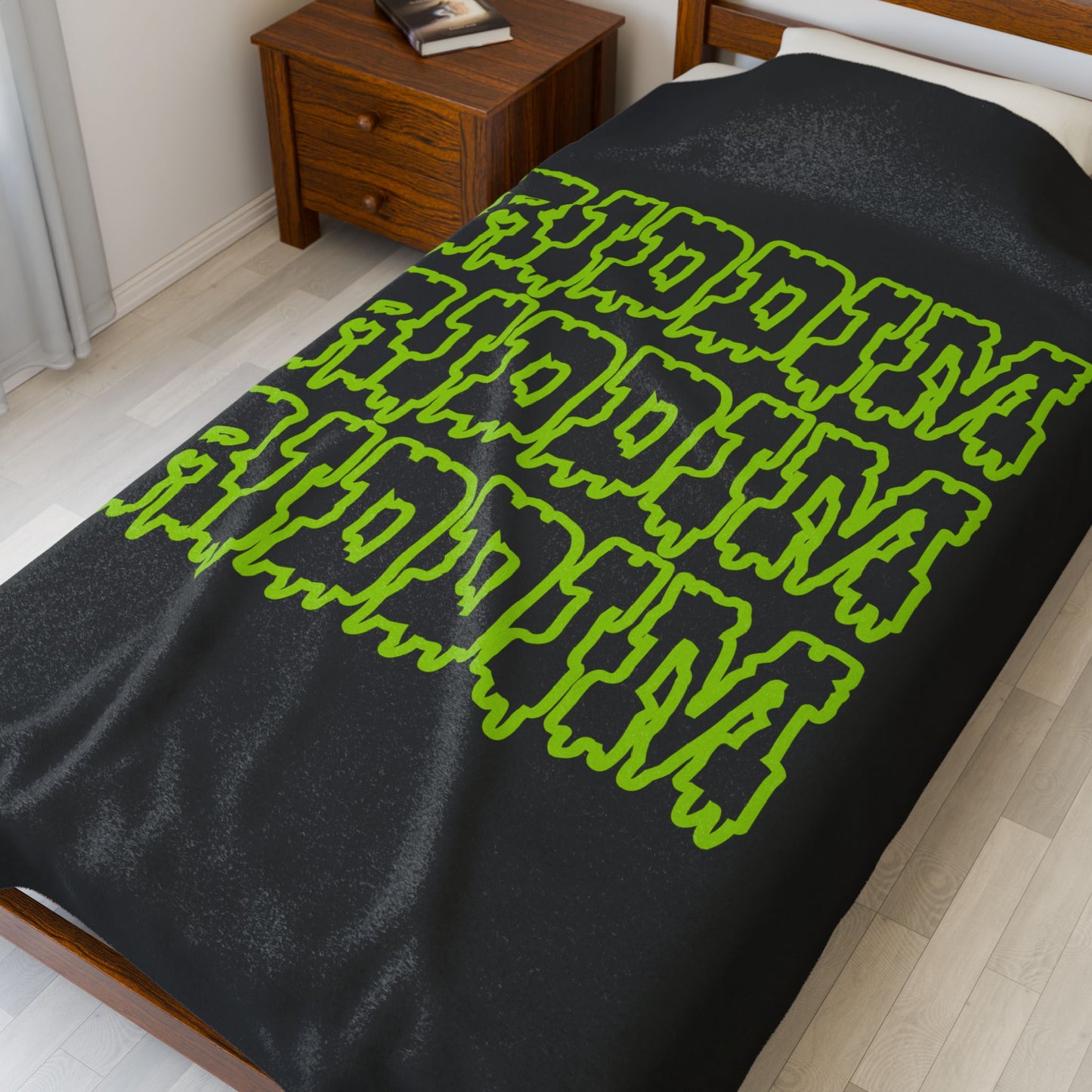 Riddim Velveteen Plush Blanket