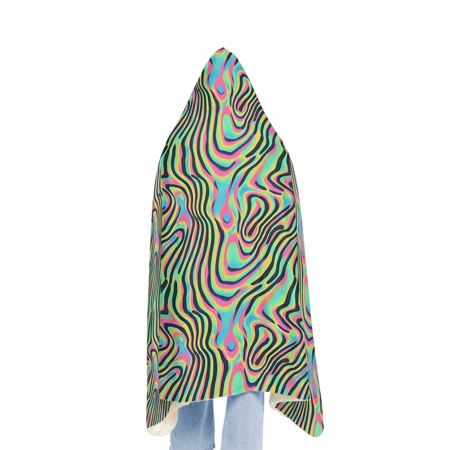 Take A Trip Hooded Festival Blanket