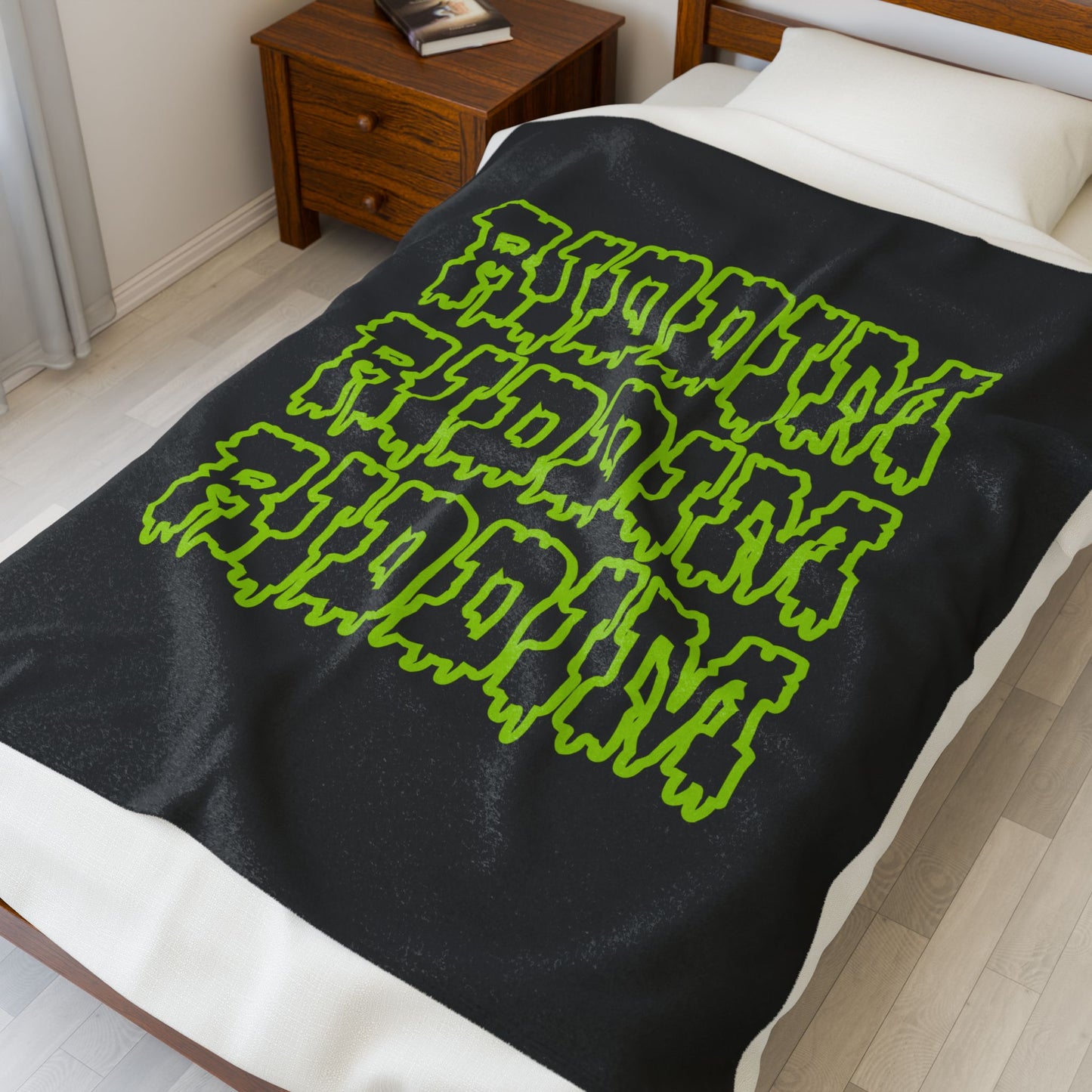 Riddim Velveteen Plush Blanket