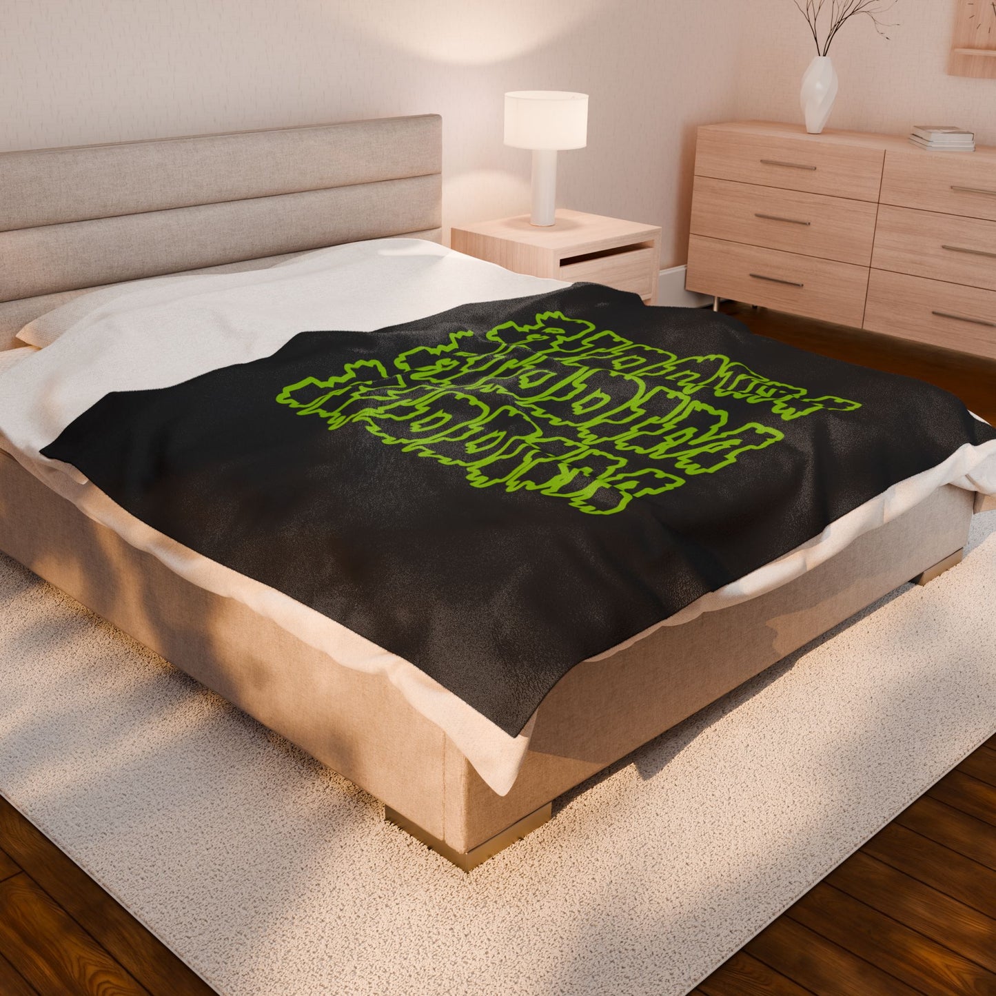 Riddim Velveteen Plush Blanket