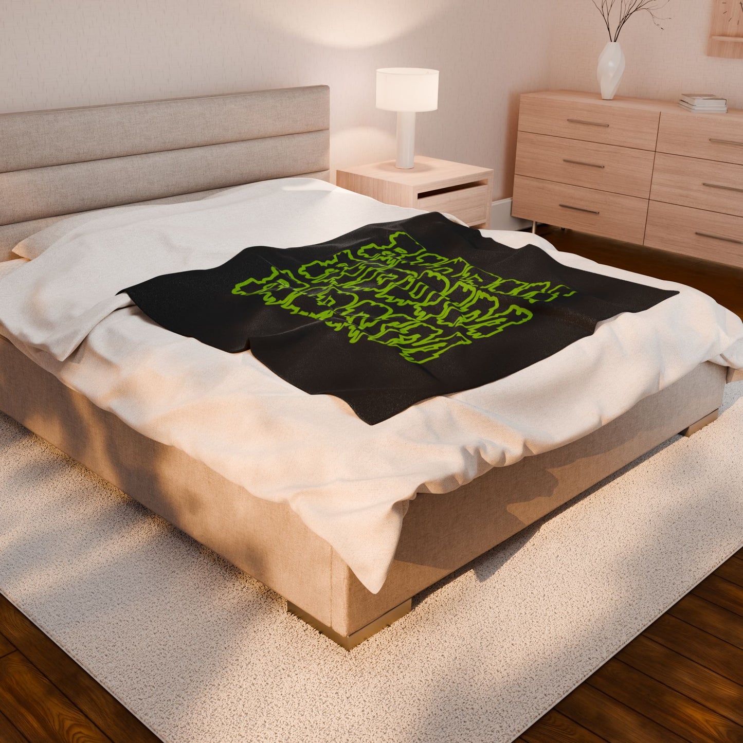 Riddim Velveteen Plush Blanket