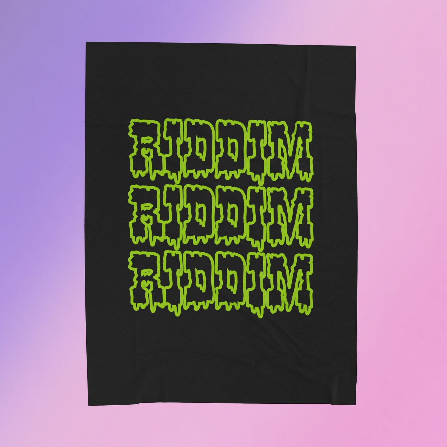 Riddim Velveteen Plush Blanket