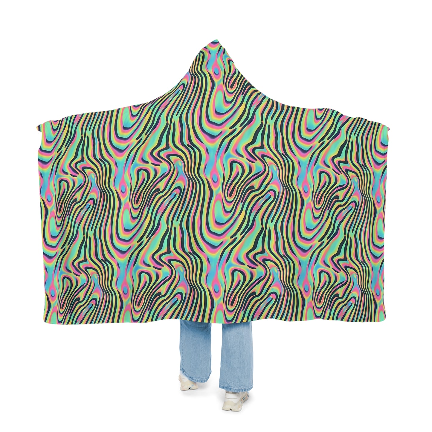 Take A Trip Hooded Festival Blanket