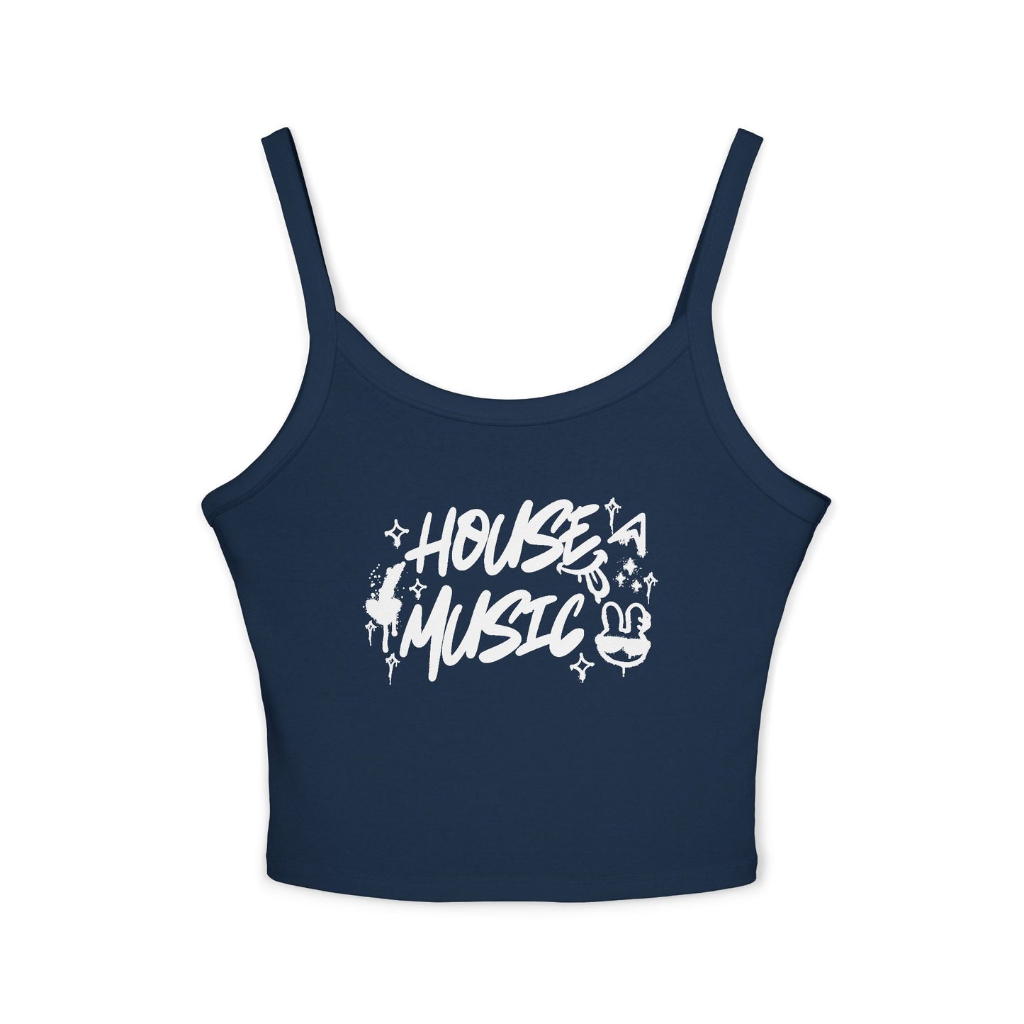 House Music Spaghetti Strap Tank Top