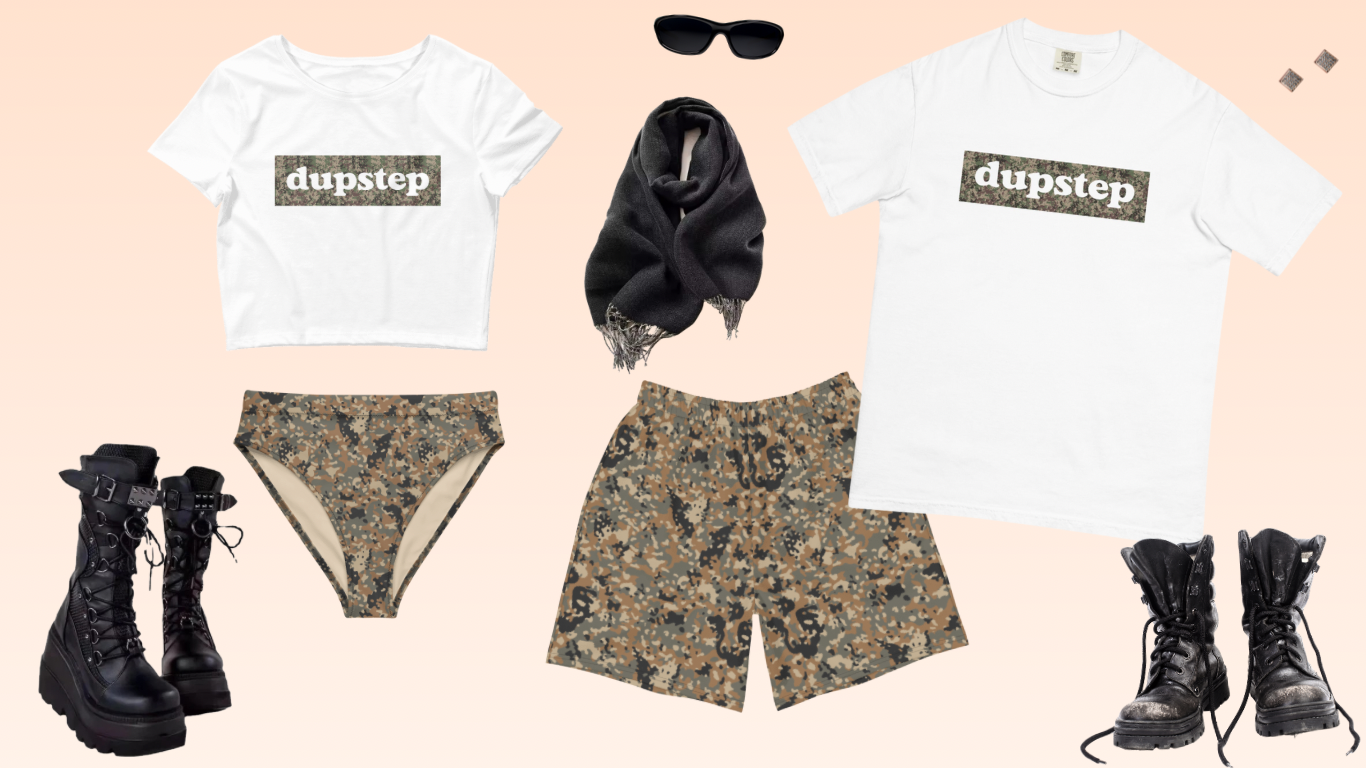 Camo Unisex Athletic Long Shorts