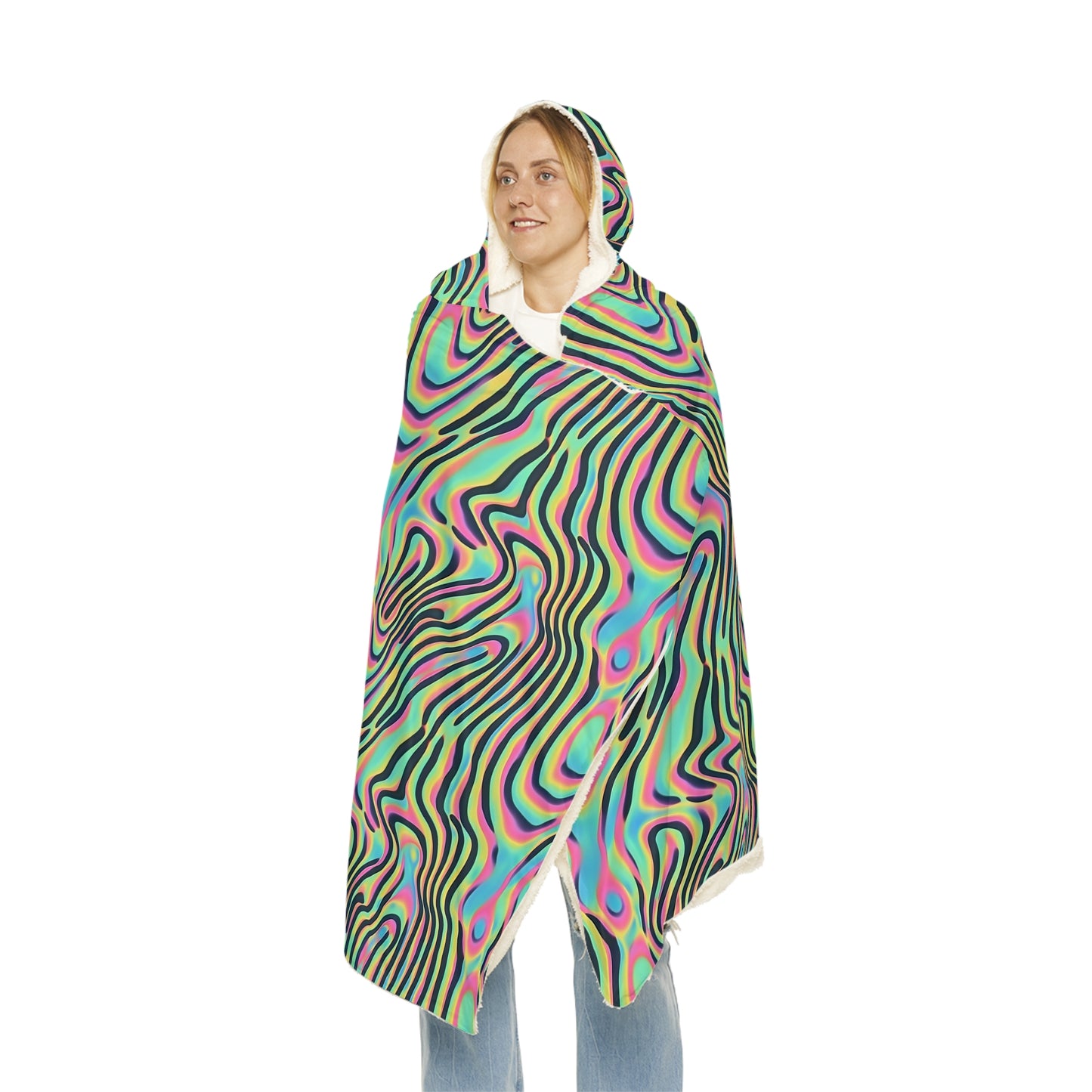 Take A Trip Hooded Festival Blanket