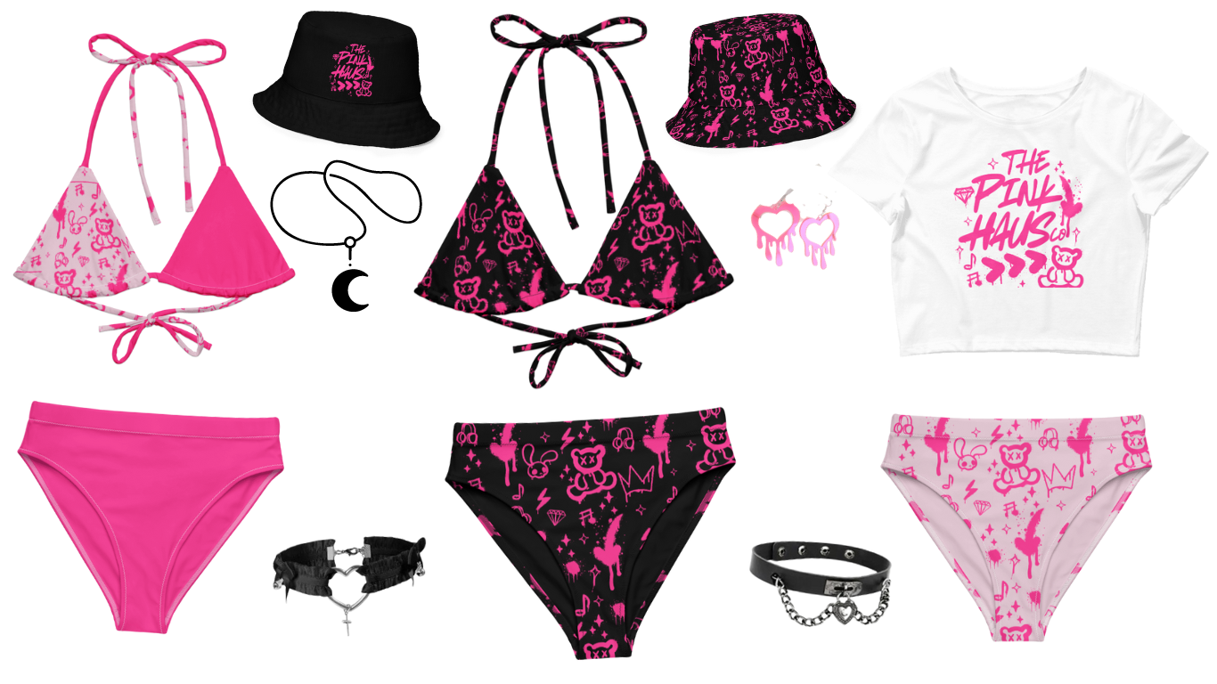The Pink Haus Bikini Top