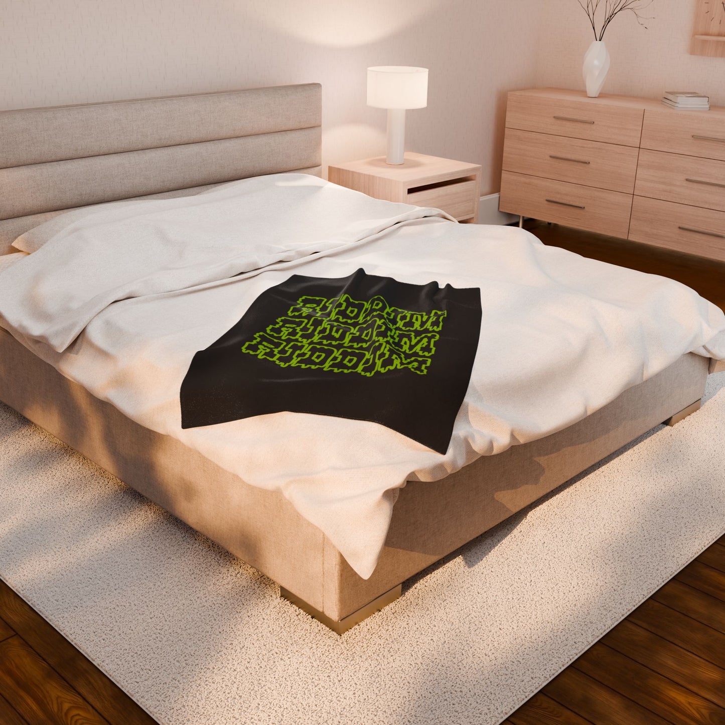 Riddim Velveteen Plush Blanket