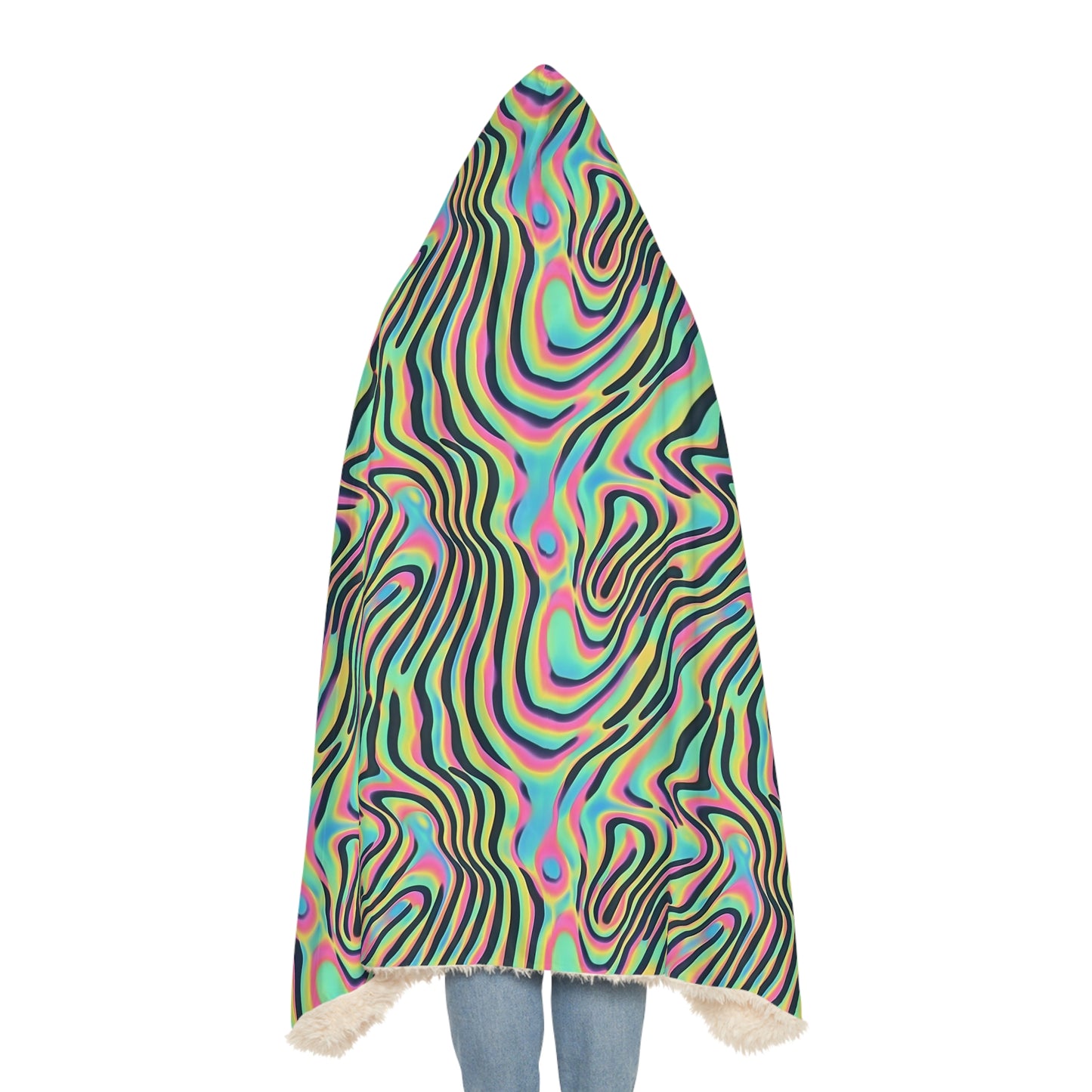 Take A Trip Hooded Festival Blanket
