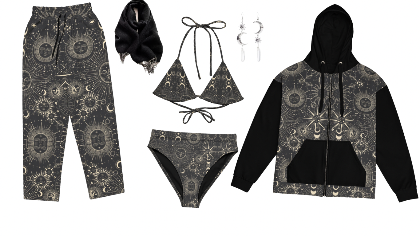 Cosmic High Waisted Bottom