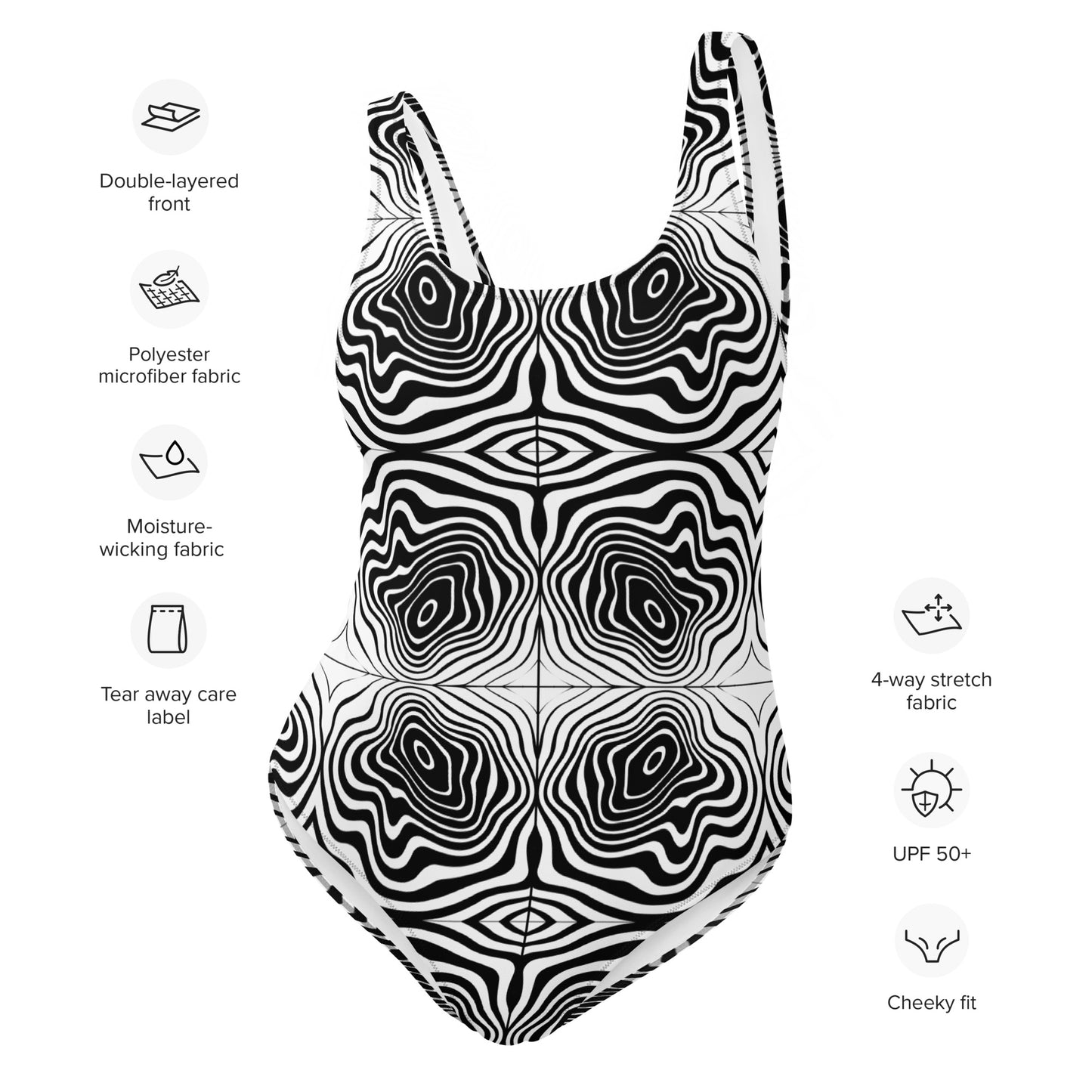 Black Spiral Bodysuit