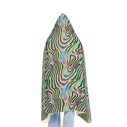 Take A Trip Hooded Festival Blanket