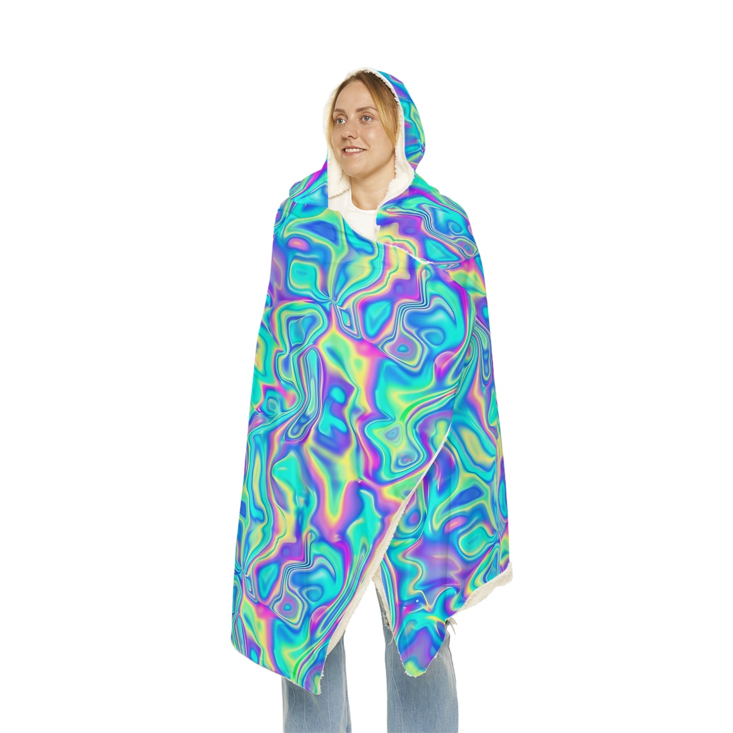 Plasma Hooded Festival Blanket
