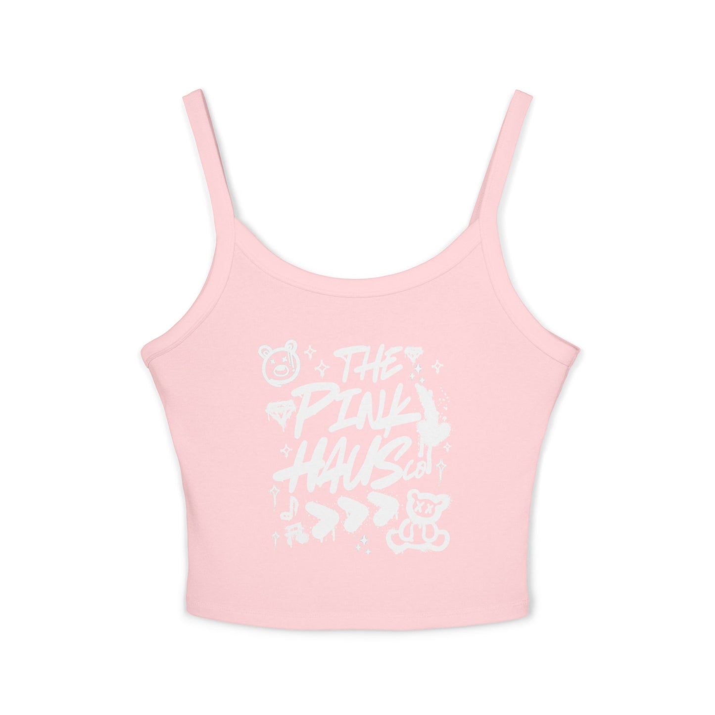 The Pink Haus Spaghetti Strap Tank Top