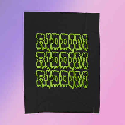 Riddim Velveteen Plush Blanket