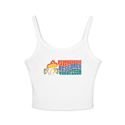 Psychedelic Research Volunteer Spaghetti Strap Tank Top