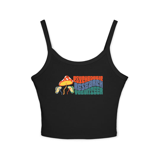 Psychedelic Research Volunteer Spaghetti Strap Tank Top