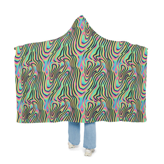 Take A Trip Hooded Festival Blanket