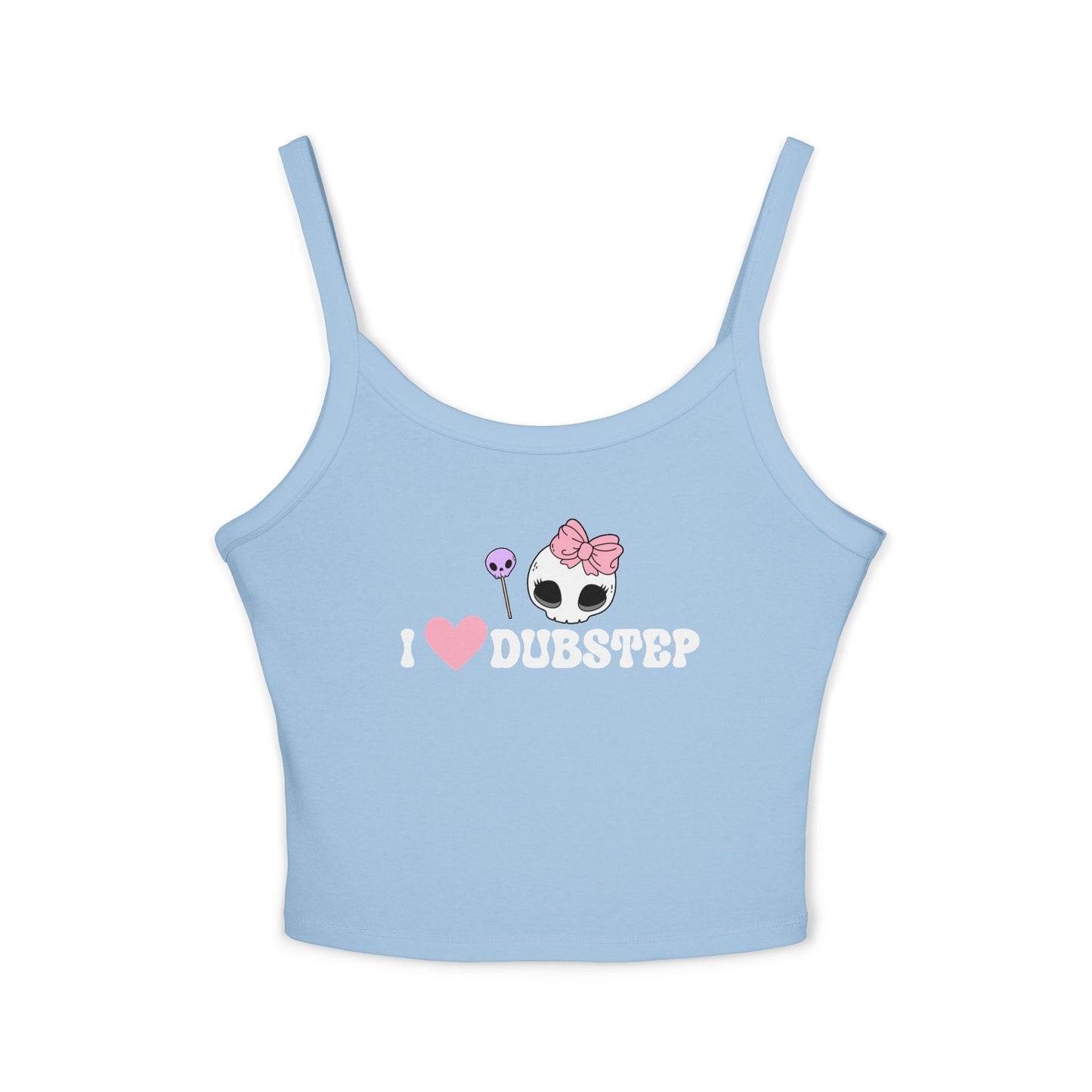 I Heart Dubstep Spaghetti Strap Tank Top