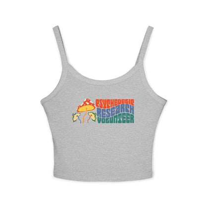 Psychedelic Research Volunteer Spaghetti Strap Tank Top