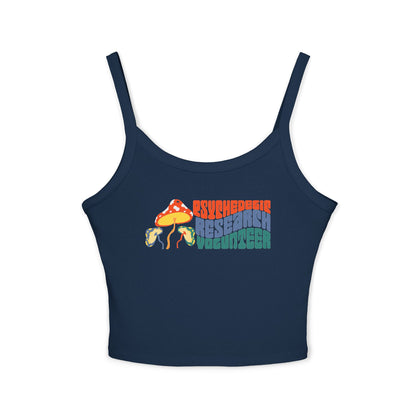 Psychedelic Research Volunteer Spaghetti Strap Tank Top