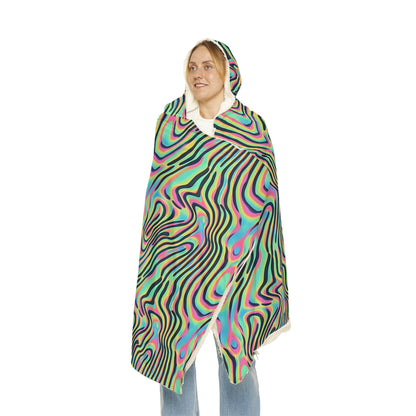 Take A Trip Hooded Festival Blanket