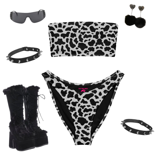 MOO’d bandeau bikini