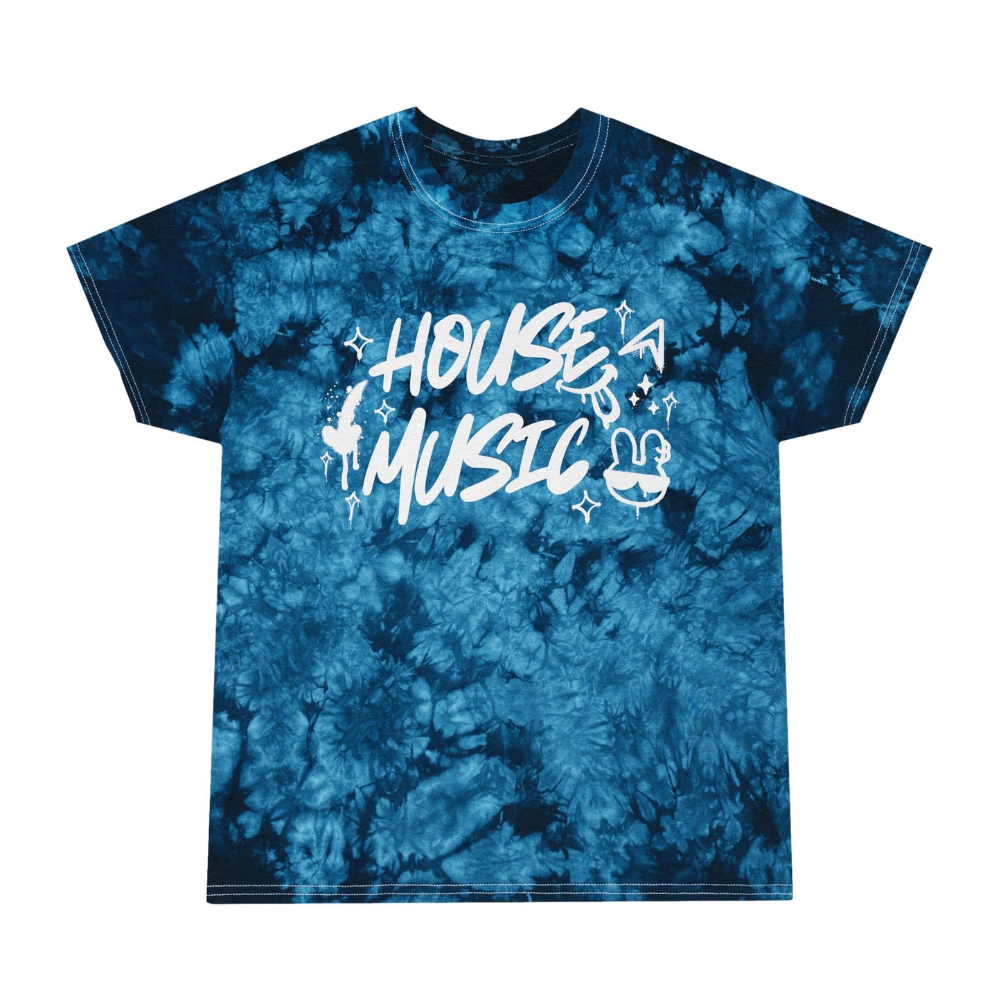 House Music Tie-Dye Tee UNISEX