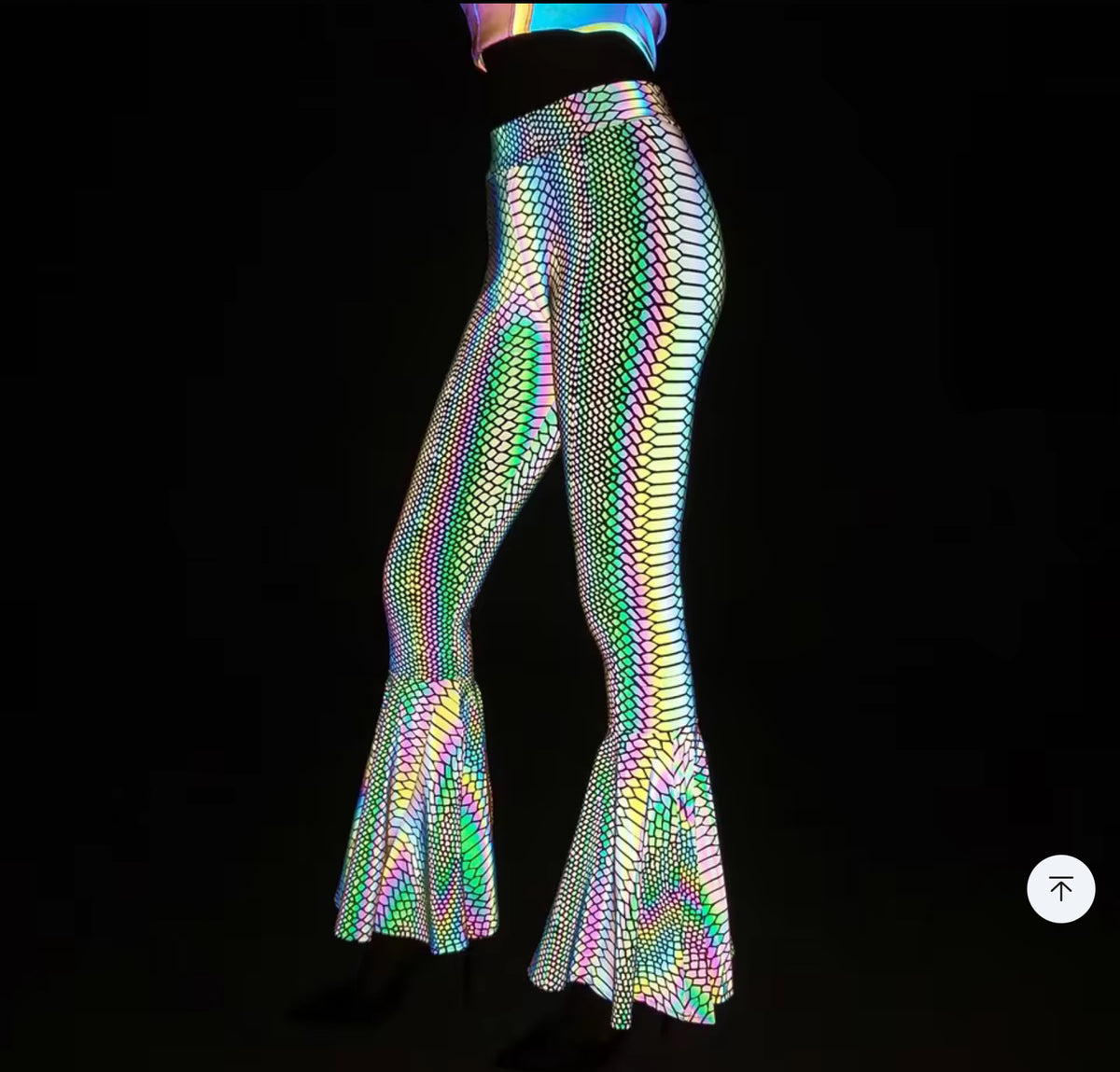 Reflective Flare Leggings