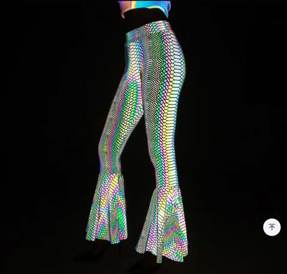 Reflective Flare Leggings