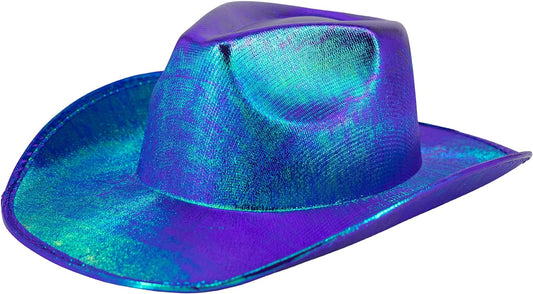 Space Cowboy Holographic Rave Hat