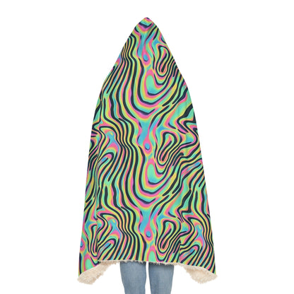 Take A Trip Hooded Festival Blanket