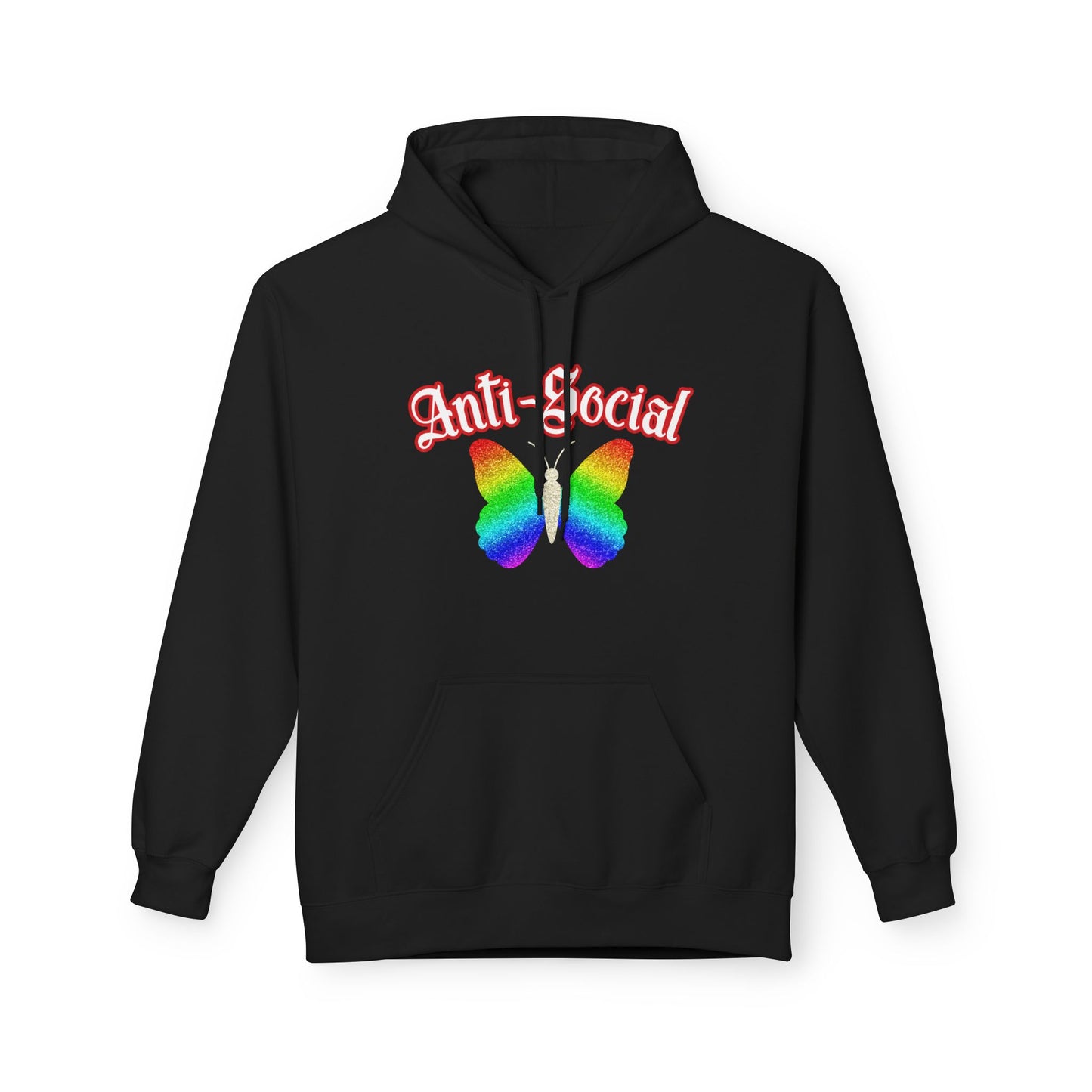 Anti Social Butterfly Hoodie UNISEX