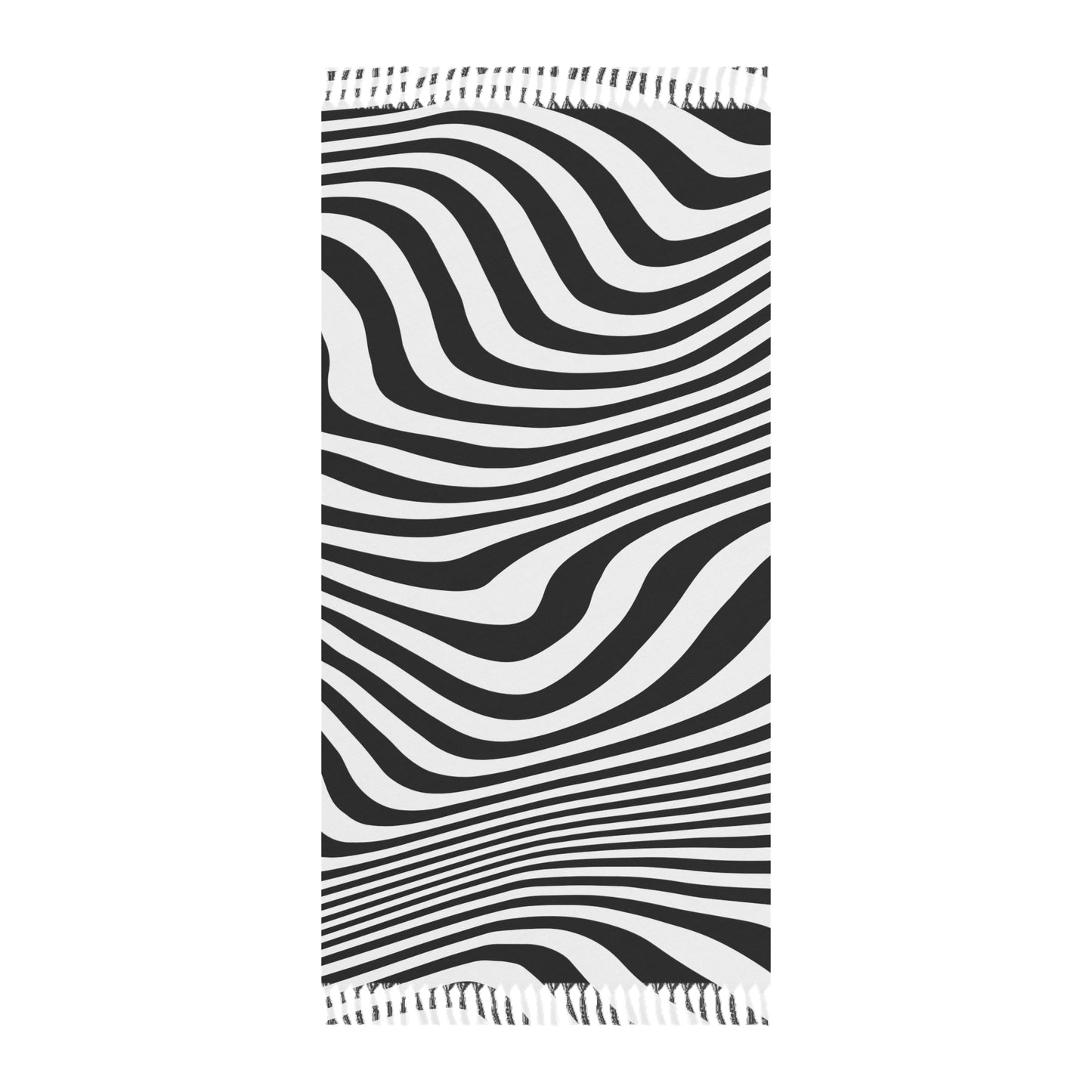 Black Spiral Pashmina (OVERSIZED)