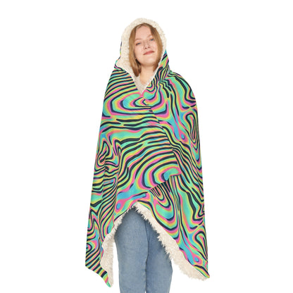 Take A Trip Hooded Festival Blanket