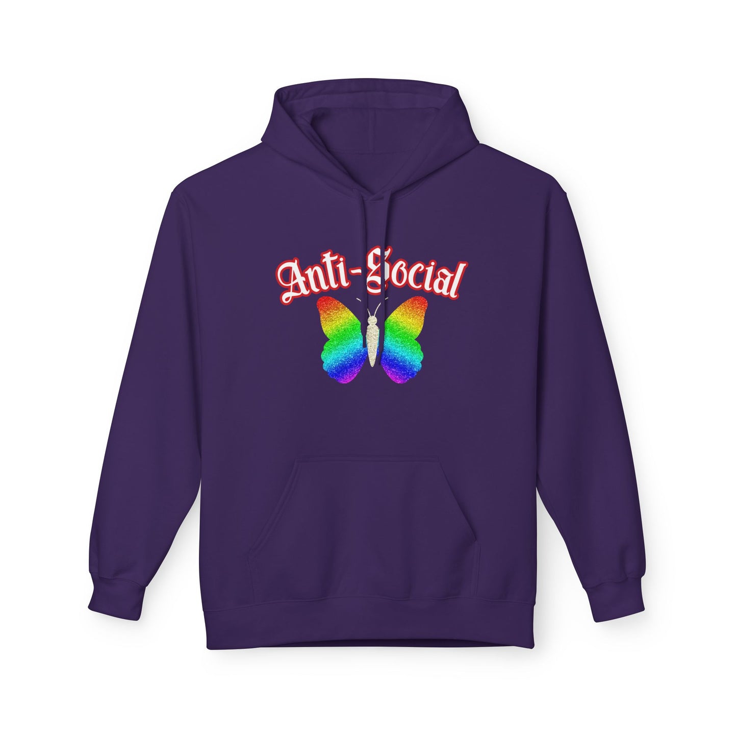 Anti Social Butterfly Hoodie UNISEX