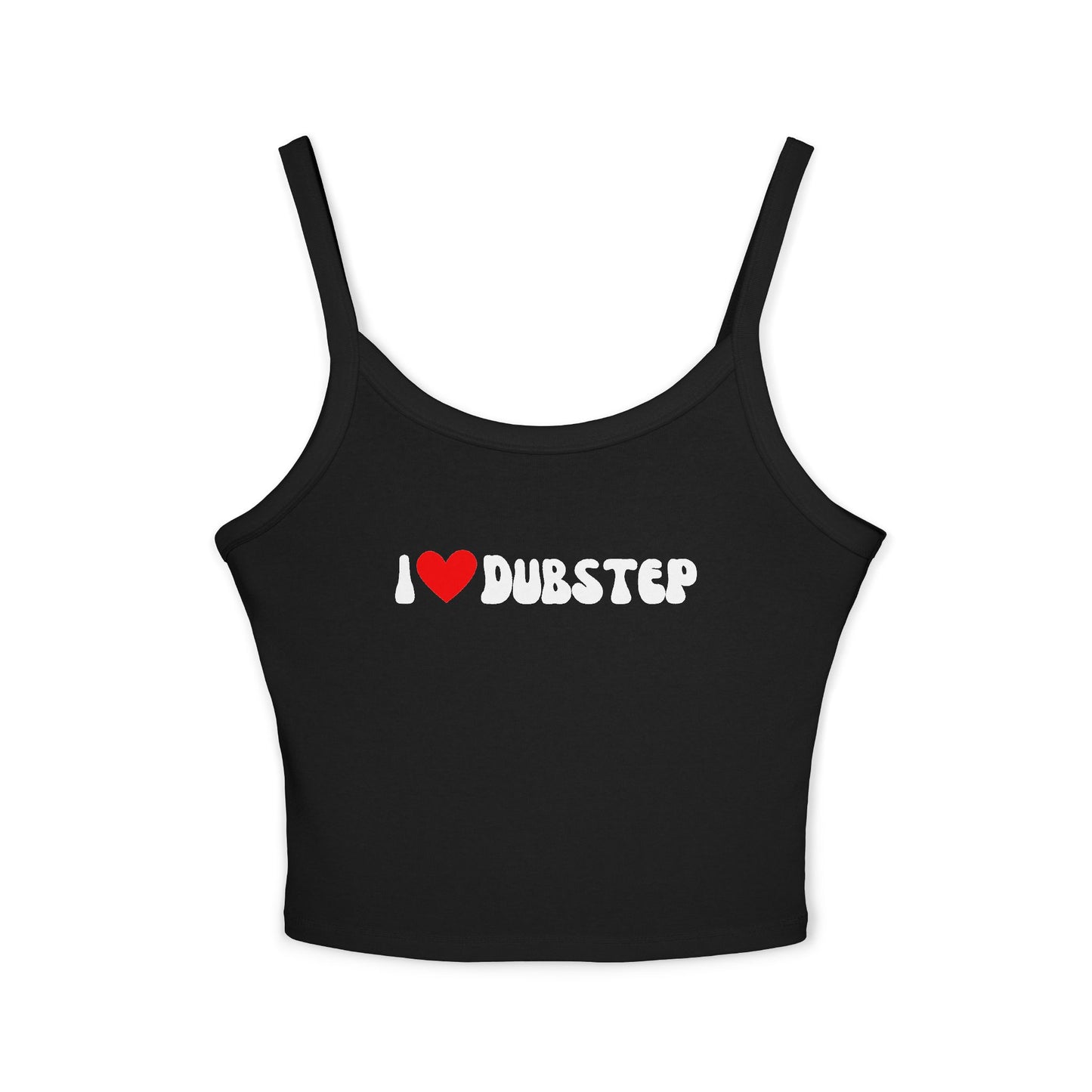 I Heart Dubstep Spaghetti Strap Tank Top