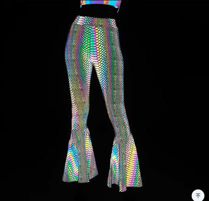 Reflective Flare Leggings