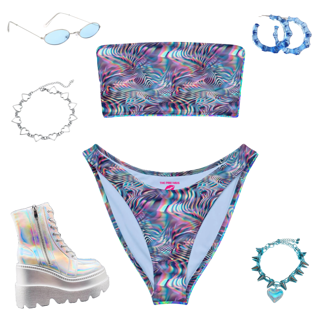 Liquid Dreams bandeau bikini