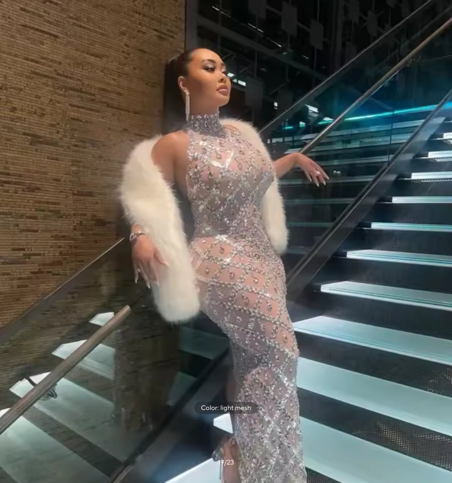 Rhinestone Dress