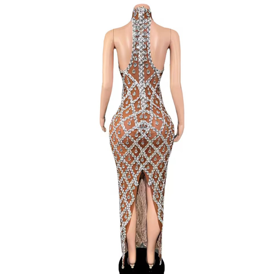 Rhinestone Dress