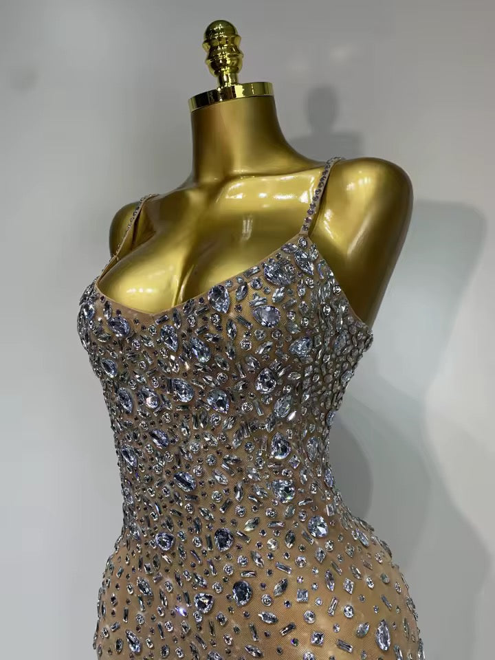 Rhinestone Dress