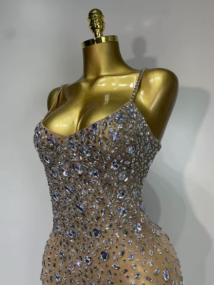 Rhinestone Dress