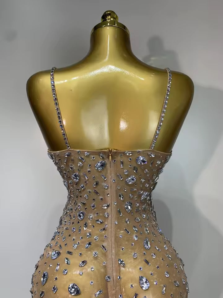 Rhinestone Dress