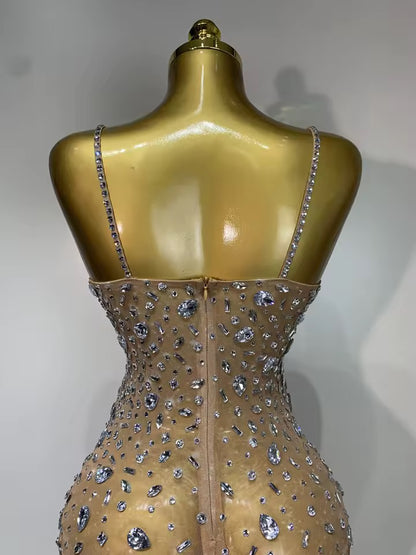 Rhinestone Dress