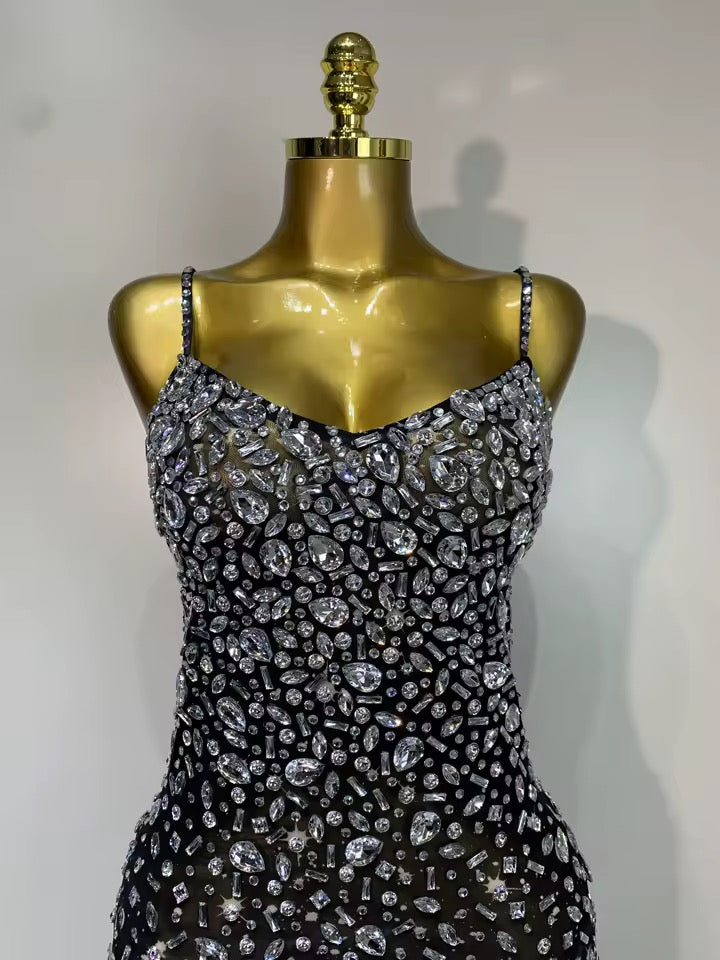 Rhinestone Dress