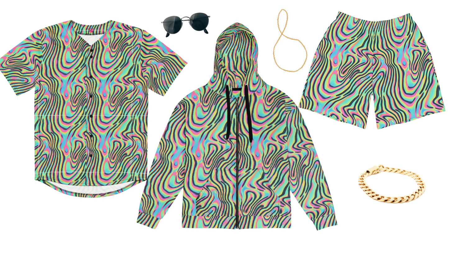 Take A Trip Zip Up Hoodie