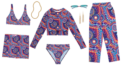 Flame Thrower Mini Shorts